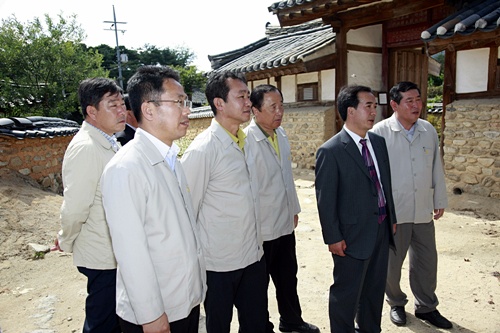 함양군 고택방문
