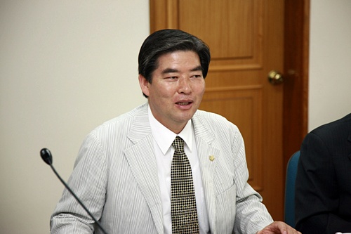햄튼시 방문단 접견