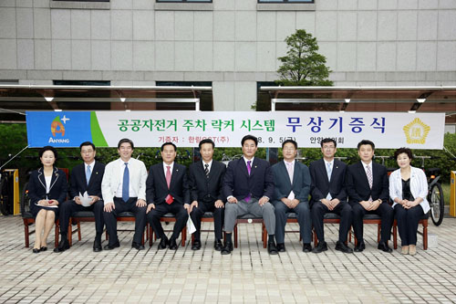 자전거주차시스템 기증식