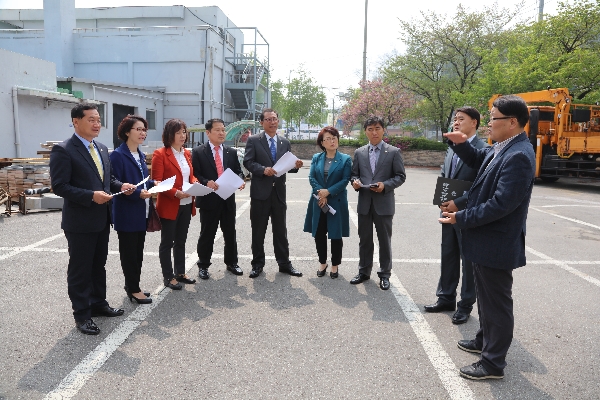 (구)안양경찰서 부지 공유재산관리계획 변경 관련 현장방문