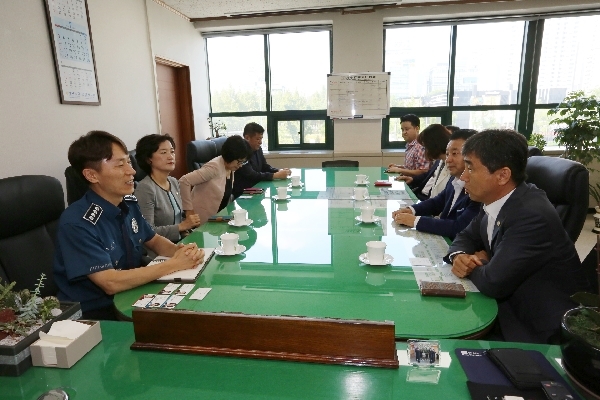 제7대 후반기 의장단 · 상임위원장단 유관기관 방문