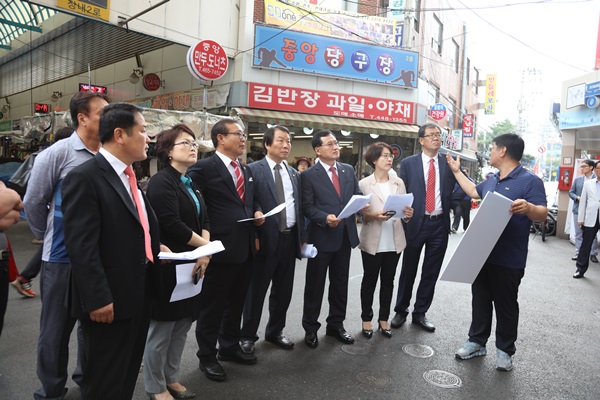 중앙,관양시장 현장활동
