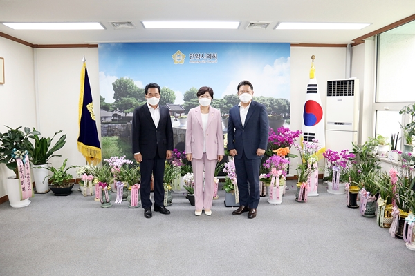 안양시 한미친선협회 회장 접견