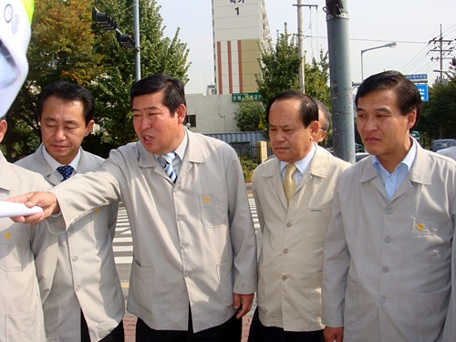 국가하천정비사업 현장
