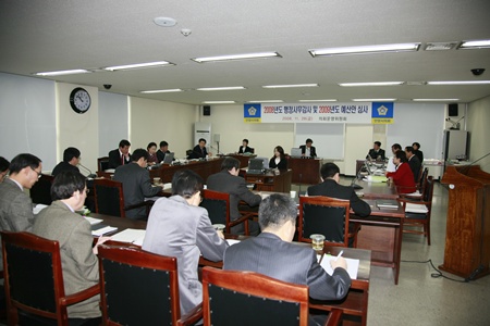 예산안심사