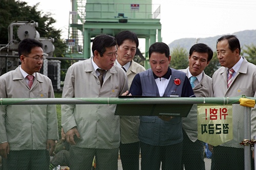 자전거도로 공사현장