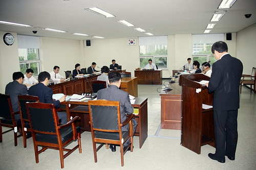 의회운영위원회 업무보고