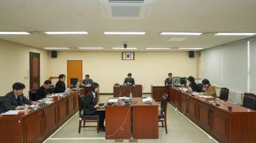 제300회 안양시의회 임시회 도시건설위원회 회의