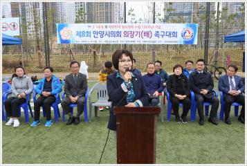 제8회 안양시의회 의장기 족구대회