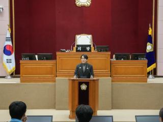 관양고등학교 의회 단체 견학