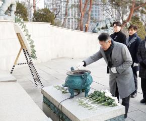 (을사년 ) 새해 현충탑 참배