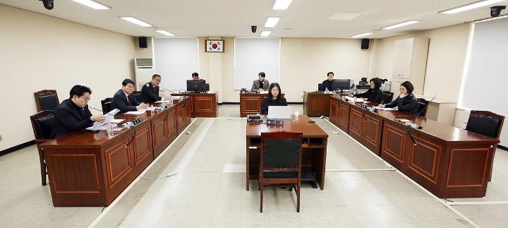 제291회 임시회 총무경제위원회 회의