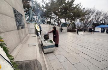 신년 현충탑 참배