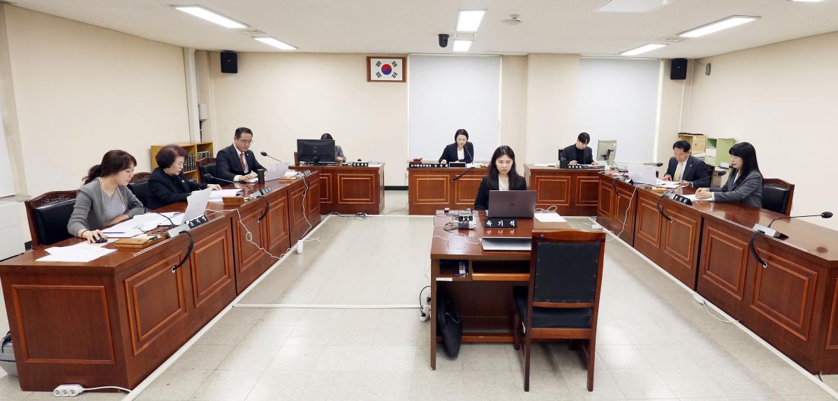 제302회 임시회 보사환경위원회 회의