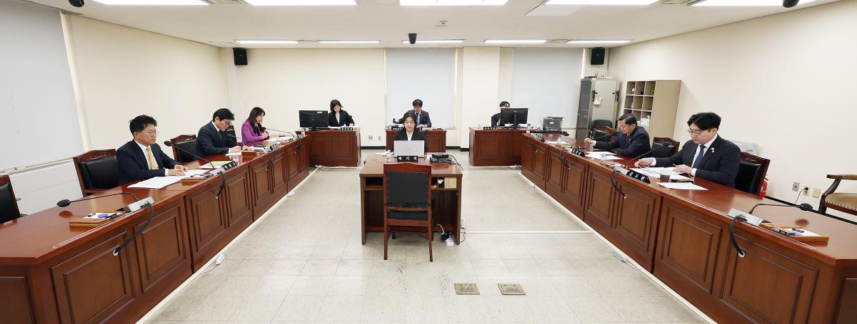 제309회 임시회 의회운영위원회 회의